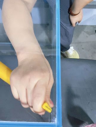 小空间大享受,桌面鱼缸让生活不再枯燥! 边边角角都得处理干干净净#水族 #鱼缸 #金晶五线超白缸 #鱼缸造景 #溪流缸造景