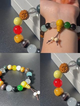 彩色手链,轻松搭配夏日风情! 姐妹们!这个小物件太好看了吧!!!快来看看~#时尚饰品#手链#手串#小众设计感#谁能拒绝舒华cleanfit风