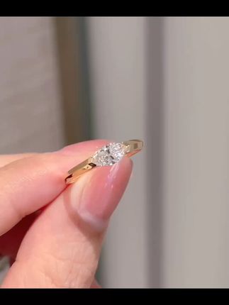 璀璨马眼钻,闪耀你的每刻瞬间! 想买高品质钻戒却没合适选择?这款培育钻帮你解决难题!#戒指#培育钻石#时尚饰品#礼物推荐#在香港珠宝展一饱眼福