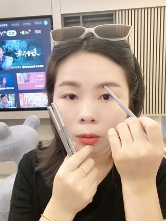 【到手三支】极细眉笔细头防水防汗勾勒野生眉不晕染根根分明 #防水防汗不脱妆#眉笔#眉毛#野生眉#防水防汗