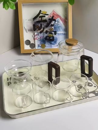 透明耐热茶具,家中品茶新享受! 家里来了客人不知道喝什么?一套好物轻松解决!#原创视频 #茶具 #好物推荐 #养生 #好东西一起分享