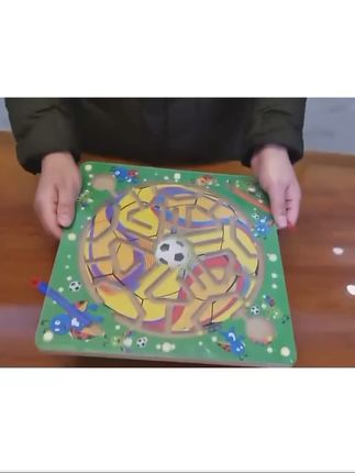 宝宝专注力大提升,环形轨道迷宫挑战智力极限! 孩子总写不好字?试试这款走珠迷宫!锻炼手眼协调、专注力超棒!#益智玩具#让孩子远离手机#动手动脑#专注力培养#开学我又有招了