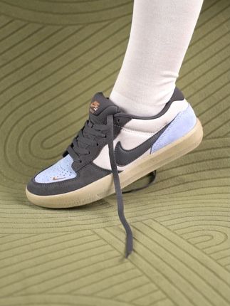 NIKE FORCE 58 舒适时尚亲肤柔软 低帮板鞋 男款 蓝棕色 #耐克板鞋 #板鞋推荐 #板鞋男 #耐克男鞋 #你的鞋真好看