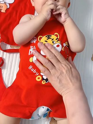 宝宝睡觉不着凉,纯棉肚兜包邮到家! 宝宝肚子容易受寒感冒?这款纯棉小物件能有效防护!#婴儿肚兜 #夏季连体衣 #婴儿连体衣 #宝宝肚围