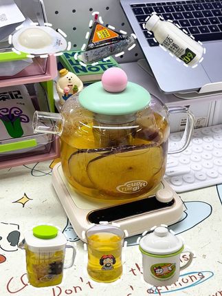 早八党今天吃点喝点什么? #丁工茶记 #丁工茶记加热垫 #丁工茶记养生茶 #丁工茶记茶包 #秋冬喝茶 