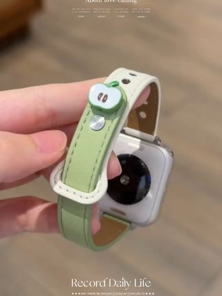 Apple watch!!!你怎么变成青苹果了🍏 #iwatch表带 #iwatch表带分享 #applewatch #applewatch表带#苹果表带 #s10表带 