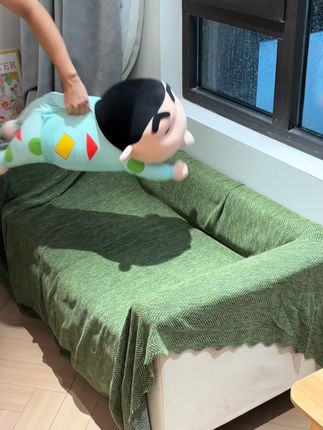 软fufu呆萌呆萌的小新抱枕,一定要安排一个~ #蜡笔小新抱枕玩偶 #玩偶抱枕睡觉专用 #抱枕女生睡觉专用 #少女心好物 #居家好物