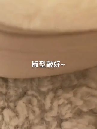 冬日ins温柔少女感毛毛拖鞋 #棉拖鞋 #拖鞋 #毛毛拖鞋 #包头鞋子