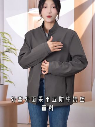 非常适合老公长辈穿的啄木鸟夹克外套#品质男装 #男士外套 #秋季新品 #不挑年龄不挑身材 #男士穿搭