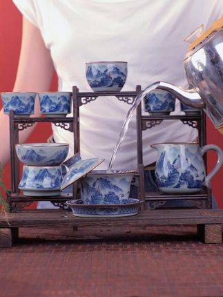 忙碌一天后,这套茶具让你瞬间放松! 茶具就选景德镇茶具经典之作#茶具好物推荐 #茶具套装 #茶具好物 #景德镇 #茶具套组
