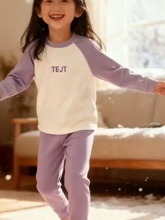 宝宝穿上就不怕冷啦!超暖秋冬套装 秋冬宝宝怕冷?这款加绒加厚秋衣裤套装让娃温暖又舒适! #儿童保暖内衣 #儿童秋衣秋裤 #儿童保暖套装 #儿童睡衣 #源头实力厂家