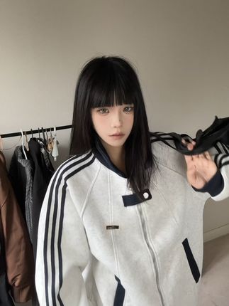 一眼就爱上的卫衣开衫分享~!#卫衣 #开衫外套 #ootd穿搭 #少年感 #秋冬穿搭