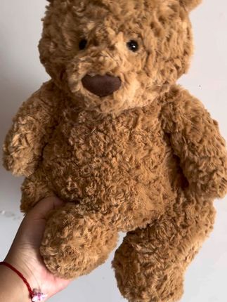 宝宝超爱的软萌泰迪熊,送礼超有面! 这个小玩意儿太好玩了!孩子很喜欢,大人也爱不释手!#巴塞罗熊0608生日快乐#jellycat#玩偶#毛绒公仔#七夕送礼清单