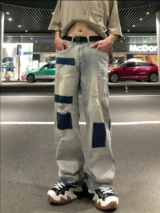 穿上这条牛仔裤,轻松驾驭秋冬街头潮流! 男士秋冬穿啥?这款裤子时尚又舒适!#男生穿搭#秋季穿搭#牛仔裤#百搭裤子#男生秋季简单穿搭配色