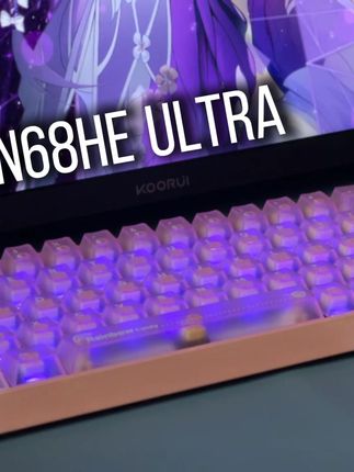 68 键键盘选哪个?我投狼蛛 WIN68HE Ultra #三角洲行动 #游戏外设 #fps #客制化键盘 #磁轴键盘