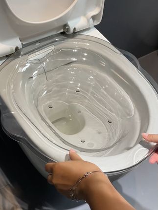 媳妇儿在卫生间一坐就是半小时,原来是舒服的睡着了,用这个坐浴盆泡一泡,工作一天的疲惫都没了#坐浴盆