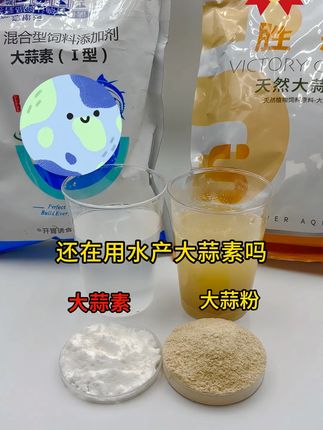 养虾高手都在用!大蒜粉真好用! #水产养殖 #鱼虾蟹养殖 #养殖 #饲料