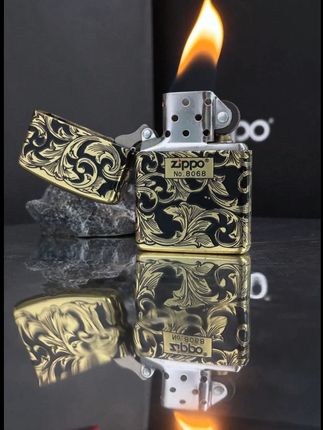 男人的硬核装备,ZIPPO唐草款太帅了! #zippo #男士必备 #男生礼物 #高级感 #七夕礼物