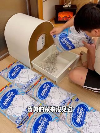#萌宠好物 #猫砂 #新手养猫 #豆腐猫砂 #猫猫不语只是一味享受