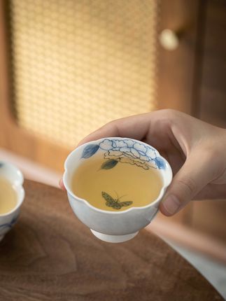 后悔没早点入这只“手绘中式茶杯”太好看了! #主人杯 #茶杯 #主人杯推荐 #品茗杯 #中式茶具