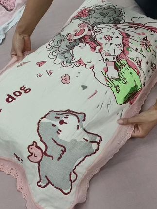 夏日必备!超柔软加大枕巾,一整夜好眠不再难 云朵般的柔软泡芙枕巾#