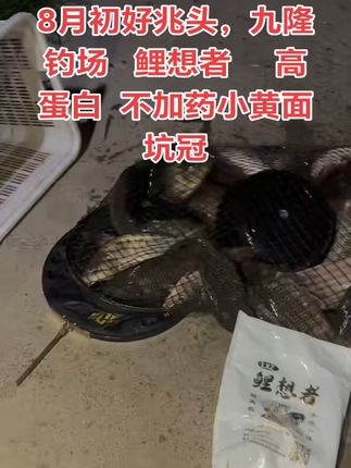黑坑鲤鱼上钩秘籍,高蛋白小黄面真管用! 钓鱼总没收获?这款专用鱼饵帮你搞定!#穿搭显贵的秘诀我已掌握#你的服装类型是什么#服装博主眼里没有丑衣服#夏日穿搭小心机#毫不费力地打开初秋穿搭