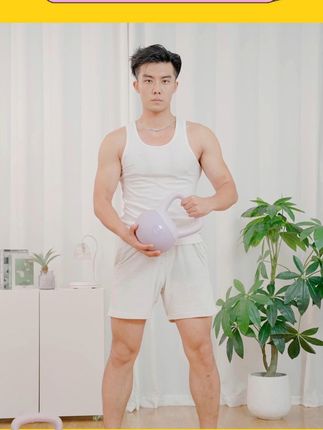 不用去健身房,一个小壶铃就能练遍全身肌肉! #壶铃 #运动装备 #居家健身有新招