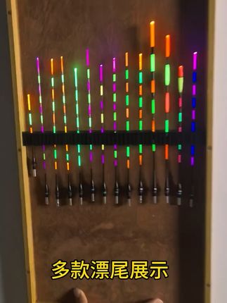 夜钓不再难!高灵敏电子夜光漂尾助你轻松咬钩 钓鱼总没收获?试试这款高灵敏度、日夜通用的钓具!#钓鱼#夜光漂#夜钓#浮漂#浮漂鱼漂