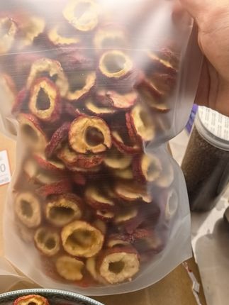 山楂干泡水太好喝了!头茬无硫超健康 原味山楂干 无硫无熏 头茬大果