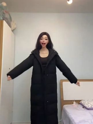 高个子姐妹要相信我 #早秋各式各样的平价上衣分享#秋冬新款 #秋冬穿搭 #高个子女生 #棉服也能穿出时尚感 