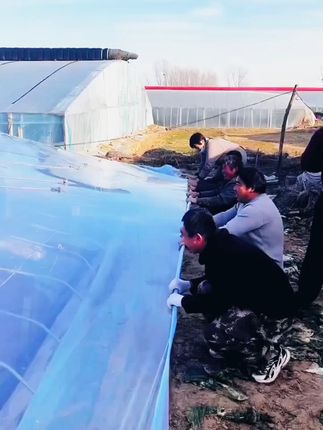 大棚塑料膜进口无滴膜消雾PO膜透明加厚塑料布农用养殖蔬菜保温膜