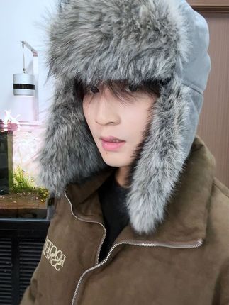 秋冬早八戴雷锋帽,保暖又帅气,戴上直接出门 #雷锋帽 #男生穿搭 #潮人穿搭 #高级感 #秋冬帽子