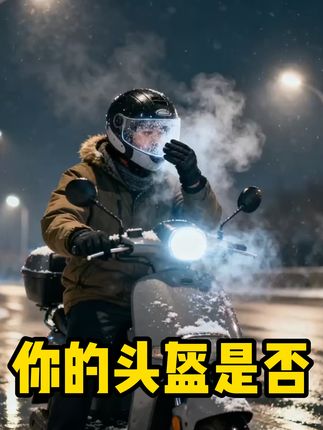 你的头盔还是一降温戴着就难受,头疼?那你该换头盔啦!!#好物推荐🔥 #电动车 #冬季必备 #头盔 #电动车头盔