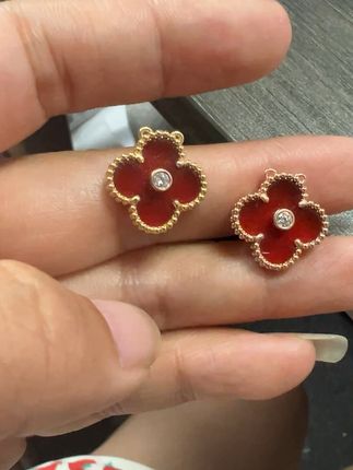 简约四叶草项链,潮流轻奢百搭神器! ###超能下蛋鸭视频激励活动 #水贝黄金福贤珠宝