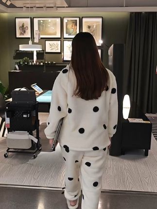 冬款睡衣 降温啦,冬款的睡衣也要抓紧时间准备起来啦!#加绒加厚 