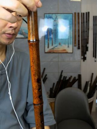 吹出古风韵味,这箫音太撩人了! 想学民族吹奏乐器却不知咋入门?这款乐器帮你搞定!#各地cos玩家已解锁新装备 #bA调紫竹洞箫#入门洞箫精选#手工制作洞箫