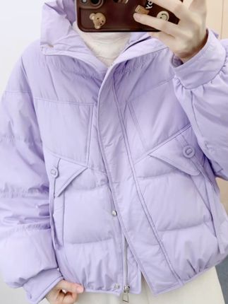 冬天再也不怕冷!韩版羽绒服轻松保暖又时尚 冬天怕冷又想穿得好看?这款保暖外套帮你解决难题!#秋冬穿搭#羽绒服#羽绒服穿搭#保暖又好看#秋冬穿搭新鲜感在线