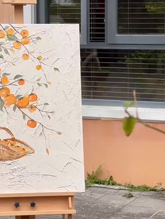 客厅瞬间高级感!《好柿一堆》装饰画让家更有品味 家里墙面空荡荡没美感?这款装饰画让空间瞬间变温馨!#被男朋友家的摆设萌到了#发明扇帽的人简直是个天才#宿舍实用好物大分享#会跳舞的隔热垫还是太超前了#实打实的装修界反骨仔