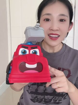 宝宝调皮怎么搞 这款新车搞定他~ #五星玩具 #五星玩具消防车