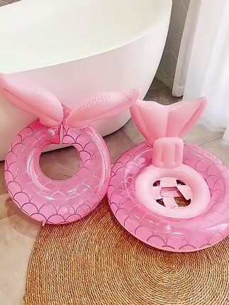 宝宝夏日戏水必备!超萌美人鱼游泳圈安全又好玩 孩子学游泳总怕水?试试这款神器!大人小孩都能用哦~#书卷一梦实体卡全员觉醒#十二生肖符咒转场#七夕送礼清单#周深每个搪胶公仔都有自己音乐#你也太爱玩拼豆了