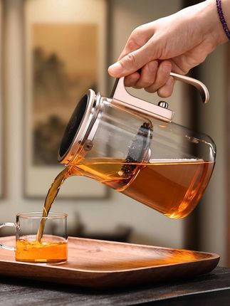 新款泡茶壶飘逸杯茶水分离玻璃泡茶杯家用磁吸过滤冲茶器具 #召唤茶友 #茶水分离杯 #飘逸杯 #懒人泡茶器 #茶具套装