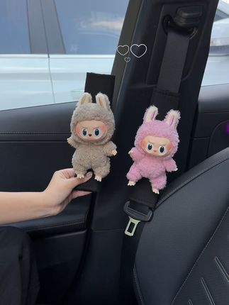 给车内添个可爱的角落 #汽车用品 #车载好物分享 #安全带护肩套 #汽车装饰推荐 #也太可爱了吧