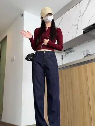 小个子女生的福音!高腰显瘦牛仔裤,穿出大长腿,还能免费 姐妹们!这个裤子真的太好穿了!!!关键现在有运费险!不拍白看!喜欢就赶紧冲吧~#显瘦穿搭#秋季穿搭#小个子穿搭#牛仔裤#2025年秋季都流行穿什么