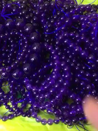 紫水晶手链,男女通用,天然之美让人眼前一亮! 天然乌拉圭紫水晶手链刚来的新货来捡漏