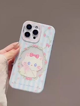 磕磕碰碰不怕!猫咪图案手机壳 这款手机壳真的太好用了!不仅好看还实用,出门再也不怕找不到手机了!#平平无奇的手机壳变成了无价之宝#一学就会的邪修出片技巧#这是我的左右护法#超详细氛围感自拍教程