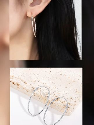 戴上blingbling耳环,瞬间提升气质! #耳环 #气质穿搭 #女神必备 #小众设计感 #耳环控 