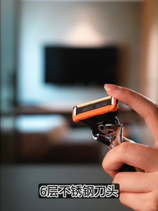 告别刮胡刀拉扯感,六层刀片顺滑体验! 这款手动剃须刀真的太好用了!性价比高、颜值好看还方便收纳!#手动剃须刀#男士必备#剃须刀#手动刮胡刀#来抖音商城双11领超级补贴