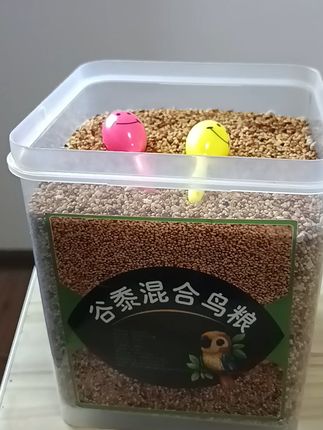鹦鹉爱吃!营养混合谷子,虎皮玄凤也抢着吃! 养鸟总担心营养不够?这款混合谷物饲料让小鸟更健康!#粮食 #小宠物 #混合喂养 #虎皮鹦鹉