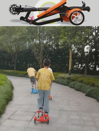 孩子户外活动新宠!轻松折叠大童滑板车 孩子学走路后就爱玩这种小玩具了!大人也能轻松驾驭~#电子吧唧简直是二次元的福音#今日份快乐是wakuku给的#当成龙历险记符咒照进现实#拼艘梅利号当一回航海王船员#现在的扭蛋还是太超前了