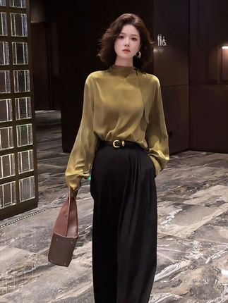 #秋季穿搭 #衬衫穿搭 #通勤穿搭 #气质穿搭 #早秋高智感职场穿搭